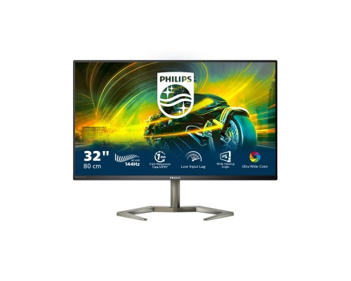 Монитор LCD 31.5'' 16:9 3840x2160(UHD 4K) IPS,144 Гц, 500 cd/m, H178°/V178°, 1000:1, 1,07 миллиардов цветов, 1ms, 2xHDMI, 2xDP, Speakers, Black