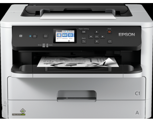 Принтер струйный Epson WorkForce Pro WF-M5298DW (монохромный, А4, печать 1200x2400dpi, 34ppm, 330л.,дуплекс,USB,Ethernet, Wi-Fi,контейнер с чернилами на 2000 стр.)