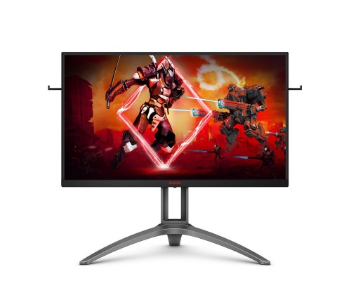 Монитор LCD 27'' [16:9] 2560х1440(WQHD) TN, nonGLARE, Нет, 240 Гц, 400cd/m2, H170°/V160°, 1000:1, 80M:1, 16,7 миллионов цветов, 0,5 ms, 2xHDMI, 2xDP, USB-Hub, Height adj, Pivot, Tilt, Swivel, Speakers, Audio out, 3Y, Black