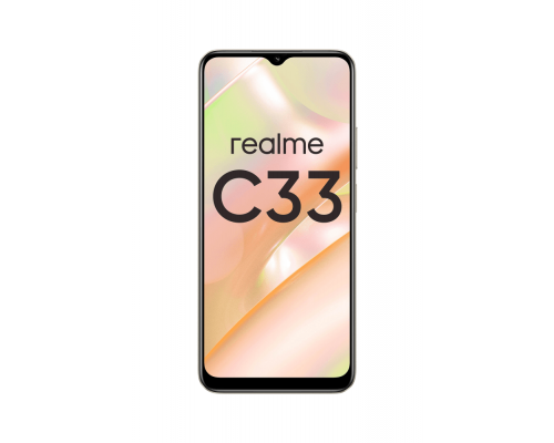 СМАРТФОН REALME RMX3624 (realme C33) 4+128 ГБ ЦВЕТ: ЗОЛОТОЙ (SANDY GOLD)