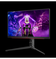 Монитор LCD 27'' 16:9 2560х1440(WQHD) IPS, nonGLARE, Нет, 300 Гц, 350cd/m2, H178°/V178°, 1000:1, 80M:1, 16,7 миллионов цветов, 0,5 ms, 2xHDMI, 2xDP, USB-Hub, Height adj, Pivot, Tilt, Swivel, Speakers, Audio out, 3Y, Black-Red                         