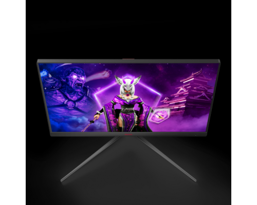 Монитор LCD 27'' 16:9 2560х1440(WQHD) IPS, nonGLARE, Нет, 300 Гц, 350cd/m2, H178°/V178°, 1000:1, 80M:1, 16,7 миллионов цветов, 0,5 ms, 2xHDMI, 2xDP, USB-Hub, Height adj, Pivot, Tilt, Swivel, Speakers, Audio out, 3Y, Black-Red