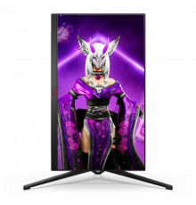 Монитор LCD 27'' 16:9 1920х1080(FHD) IPS, nonGLARE, Нет, 260 Гц, 400cd/m2, H178°/V178°, 1000:1, 80M:1, 16,7 миллионов цветов, 0,5 ms, VGA, 2xHDMI, 2xDP, USB-Hub, Height adj, Tilt, Swivel, Speakers, Curved, 2Y, Black-Red                               