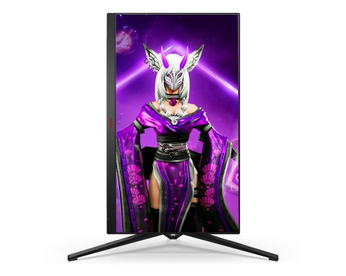 Монитор LCD 27'' 16:9 1920х1080(FHD) IPS, nonGLARE, Нет, 260 Гц, 400cd/m2, H178°/V178°, 1000:1, 80M:1, 16,7 миллионов цветов, 0,5 ms, VGA, 2xHDMI, 2xDP, USB-Hub, Height adj, Tilt, Swivel, Speakers, Curved, 2Y, Black-Red