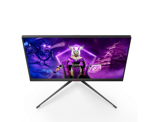 Монитор LCD 27'' 16:9 1920х1080(FHD) IPS, nonGLARE, Нет, 260 Гц, 400cd/m2, H178°/V178°, 1000:1, 80M:1, 16,7 миллионов цветов, 0,5 ms, VGA, 2xHDMI, 2xDP, USB-Hub, Height adj, Tilt, Swivel, Speakers, Curved, 2Y, Black-Red