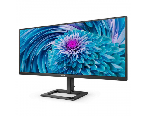 Монитор LCD 34'' 21:9 3440x1440(UWQHD) VA, nonGLARE, 75 Гц, 300cd/m2, H178°/V178°, 4000:1, 80M:1, 16,7 миллионов цветов, 4ms, 2xHDMI, DP, USB-Hub, Height adj, Tilt, Swivel, Speakers, 3Y, Black