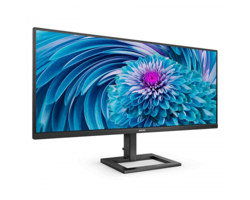 Монитор LCD 34'' 21:9 3440x1440(UWQHD) VA, nonGLARE, 75 Гц, 300cd/m2, H178°/V178°, 4000:1, 80M:1, 16,7 миллионов цветов, 4ms, 2xHDMI, DP, USB-Hub, Height adj, Tilt, Swivel, Speakers, 3Y, Black