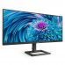 Монитор LCD 34'' 21:9 3440x1440(UWQHD) VA, nonGLARE, 75 Гц, 300cd/m2, H178°/V178°, 4000:1, 80M:1, 16,7 миллионов цветов, 4ms, 2xHDMI, DP, USB-Hub, Height adj, Tilt, Swivel, Speakers, 3Y, Black