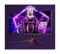 Монитор LCD 34'' [21:9] 3440x1440(UWQHD) IPS, nonGLARE, Нет, 170 Гц, 1000 cd/m, H178°/V178°, 1000:1, 80M:1, 1,07 миллиардов цветов, 1ms, VGA, 2xHDMI, DP, USB-Hub, Height adj, Tilt, Swivel, Speakers, 3Y, Black-Red                                      