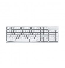 Клавиатура проводная Dareu LK185 White (белый), мембранная, 104 клавиши, EN/RU, 1,5м, размер 440x147x22мм                                                                                                                                                 