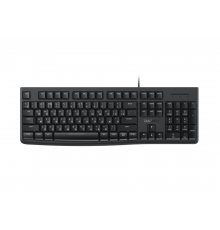 Клавиатура проводная Dareu LK185 Black (черный), мембранная, 104 клавиши, EN/RU, 1,5м, размер 440x147x22мм                                                                                                                                                
