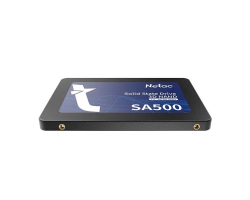 Твердотельный накопитель Netac SA500 2.5 SATAIII 3D NAND SSD 120GB, R/W up to 500/400MB/s 3Y