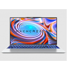 Ноутбук MACHCREATOR-E  15.6'' FHD(1920x1080) IPS/Intel Core i5-11300H 3.10GHz Quad/8GB+512GB SSD/Intel Iris Xe Graphics/WiFi/BT/1.0MP/microSD/2,18 kg/noOS/1Y/SILVER                                                                                      