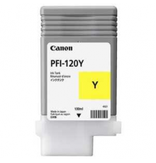 Картридж Canon PFI-120Y (yellow), 130 мл для TM-200/205/300/305                                                                                                                                                                                           