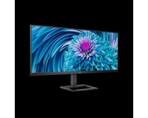 Монитор LCD 34'' [21:9] 3440x1440(UWQHD) IPS, Curved, nonGLARE, 300cd/m2, H178°/V178°, 1000:1, 80M:1, 16.7M, 4ms, VGA, 2xHDMI, DP, Height adj, Tilt, Swivel, Speakers, 3Y, Black