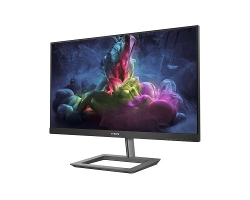 Монитор LCD 27'' [16:9] 1920х1080(FHD) VA, nonGLARE, 350cd/m2, H178°/V178°, 3000:1, 50M:1, 16.7M, 4ms, VGA, HDMI, DP, Tilt, Swivel, Speakers, 2Y, Черный, Хромовый