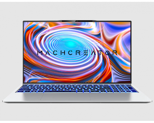 Ноутбук MACHCREATOR-E  15.6'' FHD(1920x1080) IPS/Intel Core i5-11300H 3.10GHz Quad/16GB+512GB SSD/Intel Iris Xe Graphics/WiFi/BT/1.0MP/microSD/2,18 kg/noOS/1Y/SILVER