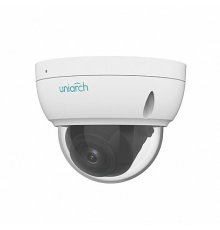 IP-камера Uniarch 4МП уличная купольная антивандальная со встроенным моторизованным объективом 2.8-12 мм, ИК подсветка до 30 м. 1/2.7