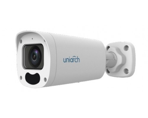 IP-камера Uniarch 4МП уличная цилиндрическая с фиксированным объективом  2.8 мм, ИК подсветка до 50 м., матрица 1/2.7