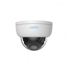 IP-камера Uniarch 2МП уличная купольная антивандальная с фиксированным объективом  2.8 мм, ИК подсветка до 30 м., матрица 1/2.8