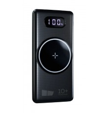 Внешний аккумулятор More choice PB70S-10 Black 10000 mAh, 2х USB/microUSB/USB Type-C, QC3, LED-дисплей, 5 Вт, Li-Pol, черный                                                                                                                              