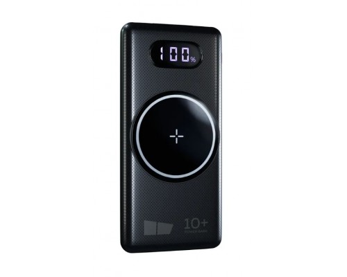 Внешний аккумулятор More choice PB70S-10 Black 10000 mAh, 2х USB/microUSB/USB Type-C, QC3, LED-дисплей, 5 Вт, Li-Pol, черный