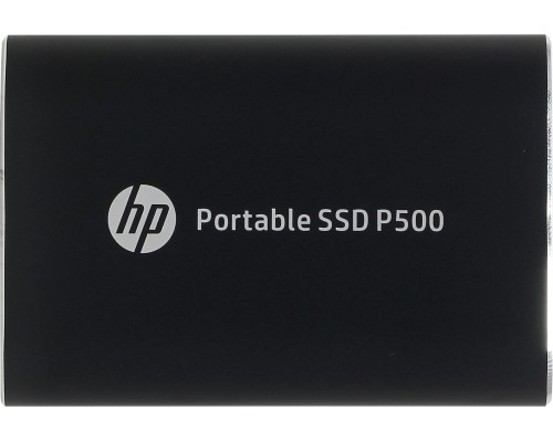 Внешний накопитель SSD HP P500 Series 7NL53AA 500Gb, USB 3.2 Gen2, чтение  370 Мб/сек, запись  200 Мб/сек, 300 TBW, black