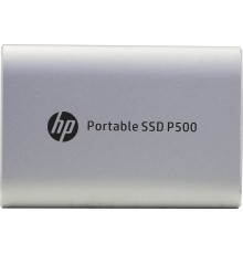 Внешний накопитель SSD HP P500 Series 1F5P7AA 1.0Tb, USB 3.2 Gen2, чтение  420 Мб/сек, запись  420 Мб/сек, 500 TBW, silver                                                                                                                                