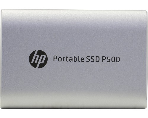 Внешний накопитель SSD HP P500 Series 1F5P7AA 1.0Tb, USB 3.2 Gen2, чтение  420 Мб/сек, запись  420 Мб/сек, 500 TBW, silver