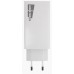 Зарядное устройство СЗУ More choice NC76Sа white 65 Вт, USB/USB Type-C, 3А, Quick Charge 3.0, с кабелем USB Type-C, белый