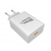 Зарядное устройство СЗУ More choice NC52QC white 1х USB, 3.0A, Quick Charge 3.0, USB-фонарик, белый