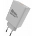 Зарядное устройство СЗУ More choice NC52QC white 1х USB, 3.0A, Quick Charge 3.0, USB-фонарик, белый