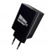 Зарядное устройство СЗУ More choice NC52QC black 1х USB, 3.0A, Quick Charge 3.0, USB-фонарик, черный