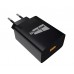 Зарядное устройство СЗУ More choice NC52QC black 1х USB, 3.0A, Quick Charge 3.0, USB-фонарик, черный