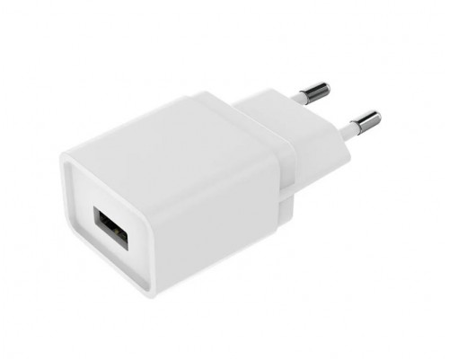 Зарядное устройство СЗУ More choice NC33 white USB, 5В/1А, USB-фонарик, без кабеля, белый