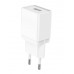 Зарядное устройство СЗУ More choice NC33 white USB, 5В/1А, USB-фонарик, без кабеля, белый