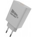 Зарядное устройство СЗУ More choice NC52QCi white 1х USB, 3.0A, QC3.0, с кабелем Lightning 8pin, USB-фонарик, белый