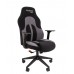 Игровое кресло Chairman game 11 00-07096074 компьютерное, до 120 кг, ткань/пластик, цвет  черный/серый