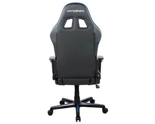 Игровое кресло DXRacer Peak OH/P08/NB компьютерное, до 100 кг, 3D, до 170 градусов, кожа PU, пластик, цвет  черный/синий