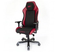 Игровое кресло DXRacer Master Iron DMC/IA237S/NR компьютерное, до 125 кг, 4D, до 170 градусов, экокожа/замша, металл, цвет  черный/красный                                                                                                                