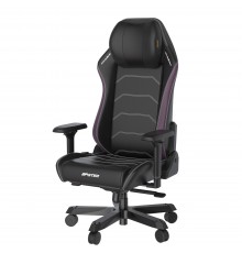 Игровое кресло DXRacer I-Master I-DMC/MAS2022/NV компьютерное, до 140 кг, 4D, до 135 градусов, кожа PU, металл, цвет  черный/фиолетовый                                                                                                                   