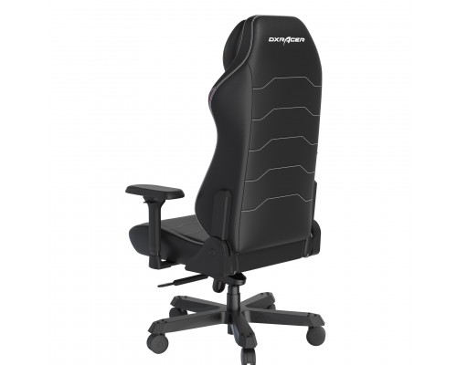 Игровое кресло DXRacer I-Master I-DMC/MAS2022/NV компьютерное, до 140 кг, 4D, до 135 градусов, кожа PU, металл, цвет  черный/фиолетовый