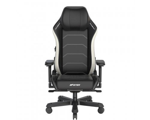 Игровое кресло DXRacer I-Master I-DMC/MAS2022/NW компьютерное, до 140 кг, 4D, до 135 градусов, кожа PU, металл, цвет  черный/белый