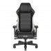 Игровое кресло DXRacer I-Master I-DMC/MAS2022/NW компьютерное, до 140 кг, 4D, до 135 градусов, кожа PU, металл, цвет  черный/белый