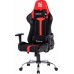 Игровое кресло Defender Racer 64374 компьютерное, до 120 кг, экокожа, металл, до 155 гладусов, черное/красное