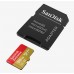 Карта памяти SanDisk Extreme SDSQXAV-512G-GN6MA microSD, 512Gb, UHS Class 3, Class 10, чтение до 190 Мб/с, с адаптером