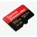 Карта памяти SanDisk Extreme PRO SDSQXCD-512G-GN6MA microSD, 512Gb, UHS Class 3, Class 10, чтение до 170 Мб/с, с адаптером