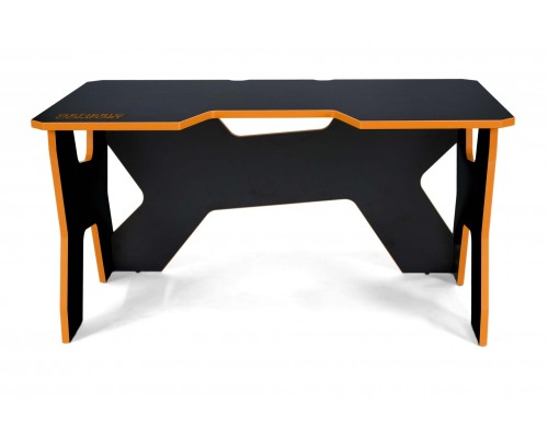 Компьютерный стол Generic Comfort Gamer2/DS/NO (150х90х75h см) ЛДСП, цвет  черный/оранжевый