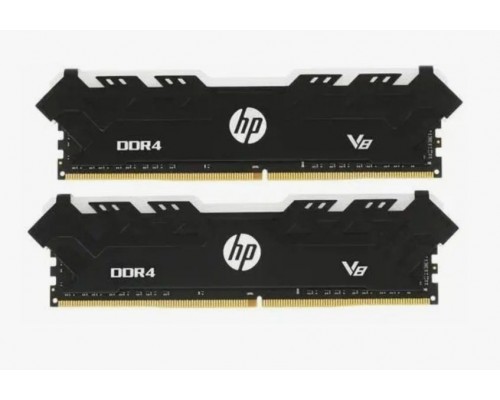 Модули памяти 32GB HP V8 RGB 8MG07AA (16Gbx2) DDR4, 3600 MHz, 28800 Мб/с, CL18, 1.35 В (DIMM)