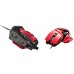 Мышь Mad Catz  R.A.T. 8+ ADV оптическая, проводная, 20000 dpi, USB, RGB подсветка, цвет  красный